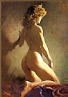 Frank Frazetta Nude painting
